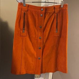 Michael Kors Genuine Leather skirt